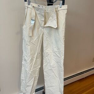 Jil Sander Women's Cream Chinos